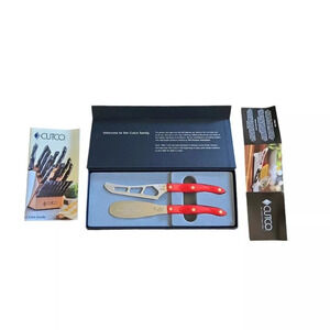 Cutco Gift Set Classic Cheese Knife #1764 KT Spatula Spreader # 1768 KT Knife